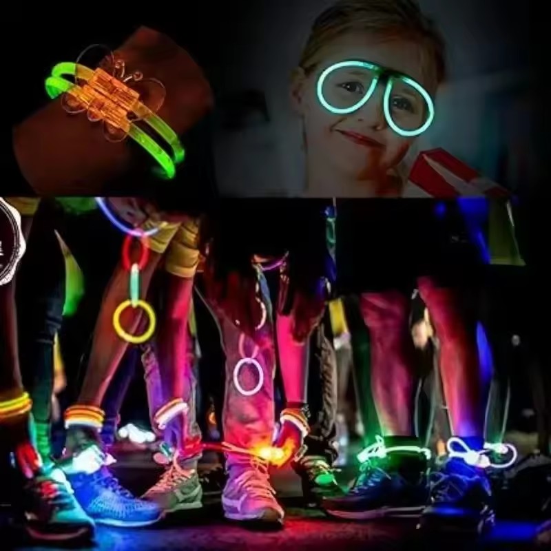 50/100Pcs Fluorescence Sticks  - Cotton Candy Cone reseña y precio