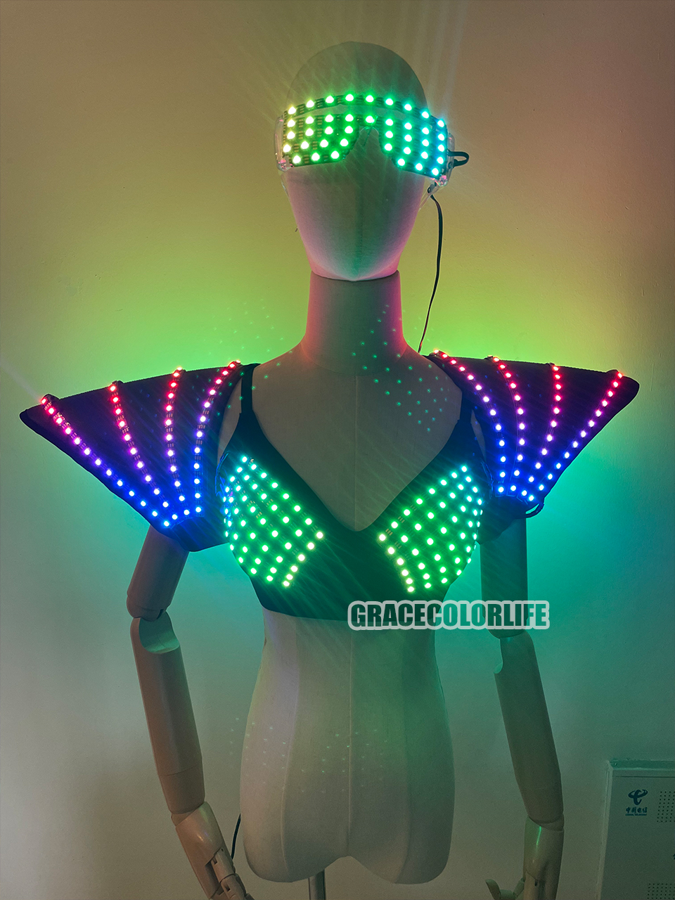 Cyberpunk Full-Color Laser LED - Event Party Dj reseña y precio