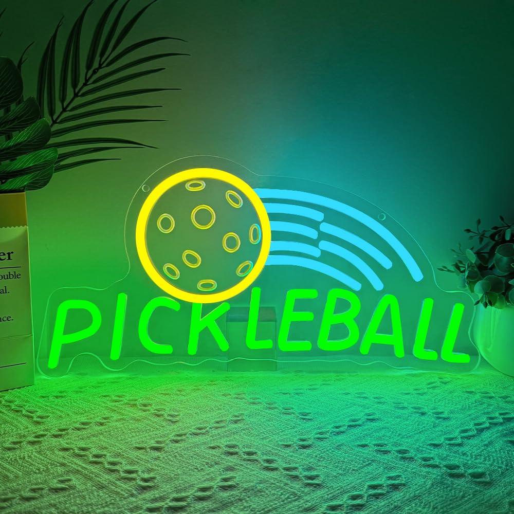 Pickleball Neon Sign USB Dimma - Neon Sign Party reseña y precio