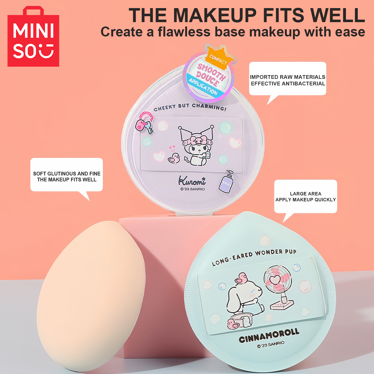 MINISO Sanrio Antibacterial Ex - Cotton Candy Cone reseña y precio