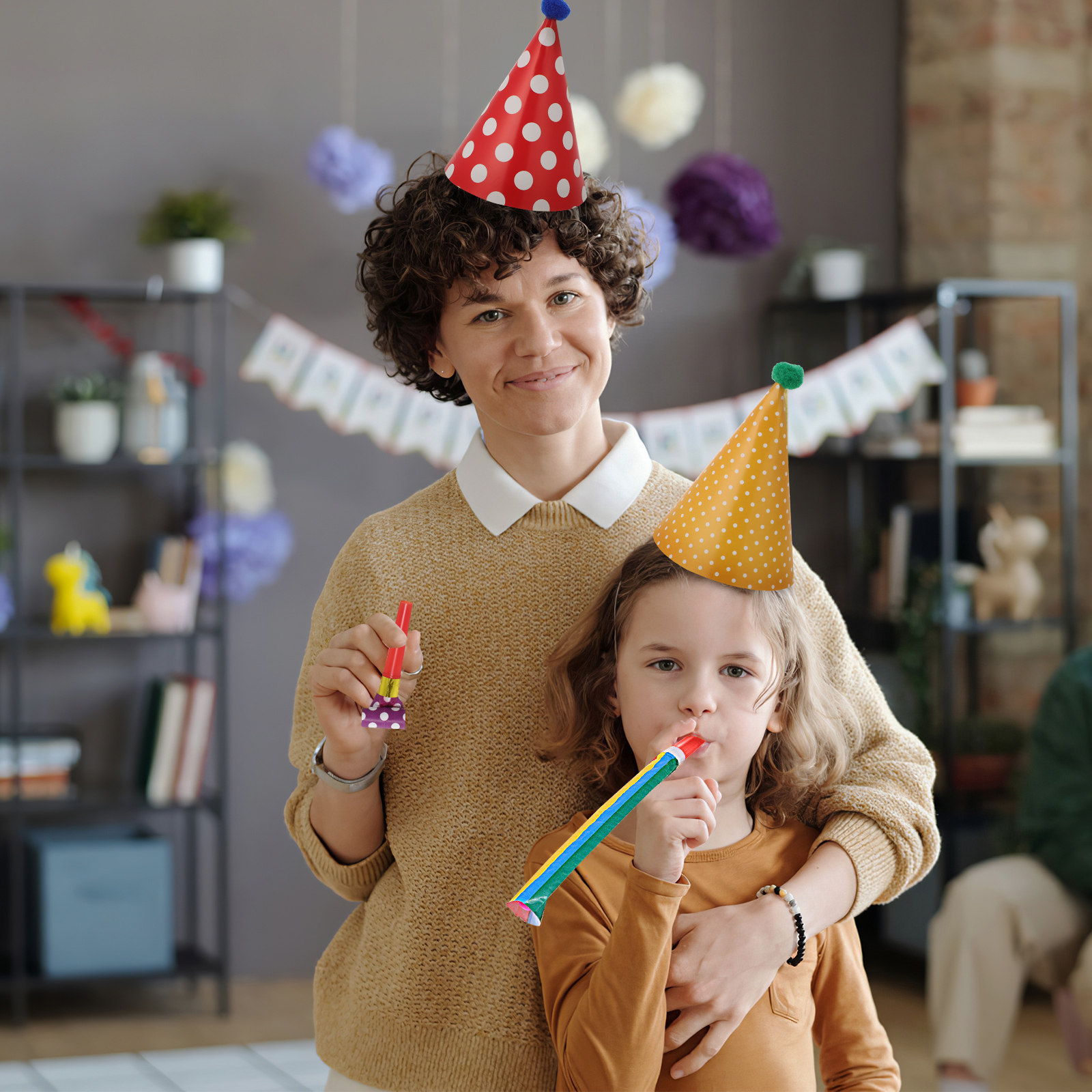 1Set Birthday Party Decoration - Party Hat Cone reseña y precio