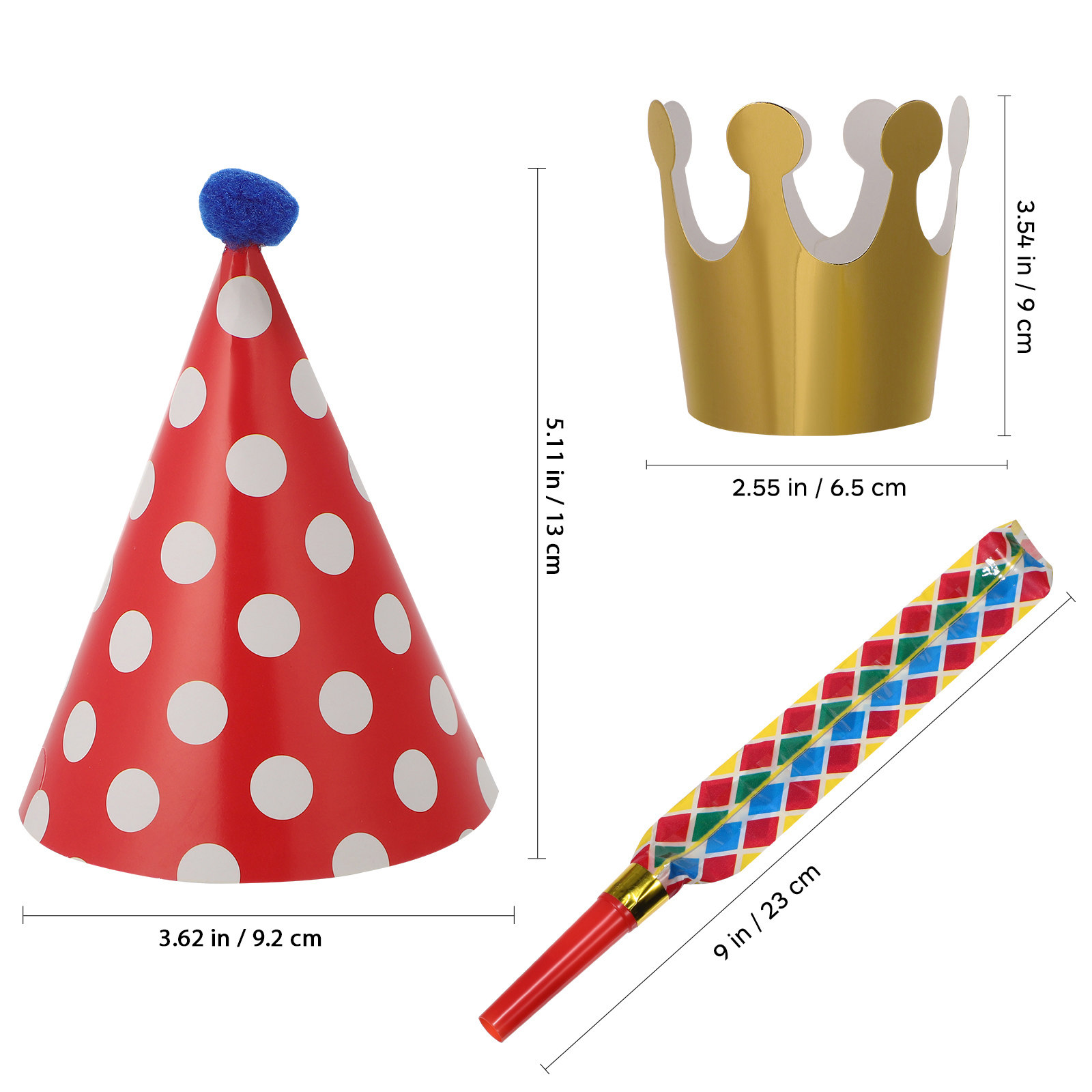 1Set Birthday Party Decoration - Party Hat Cone reseña y precio