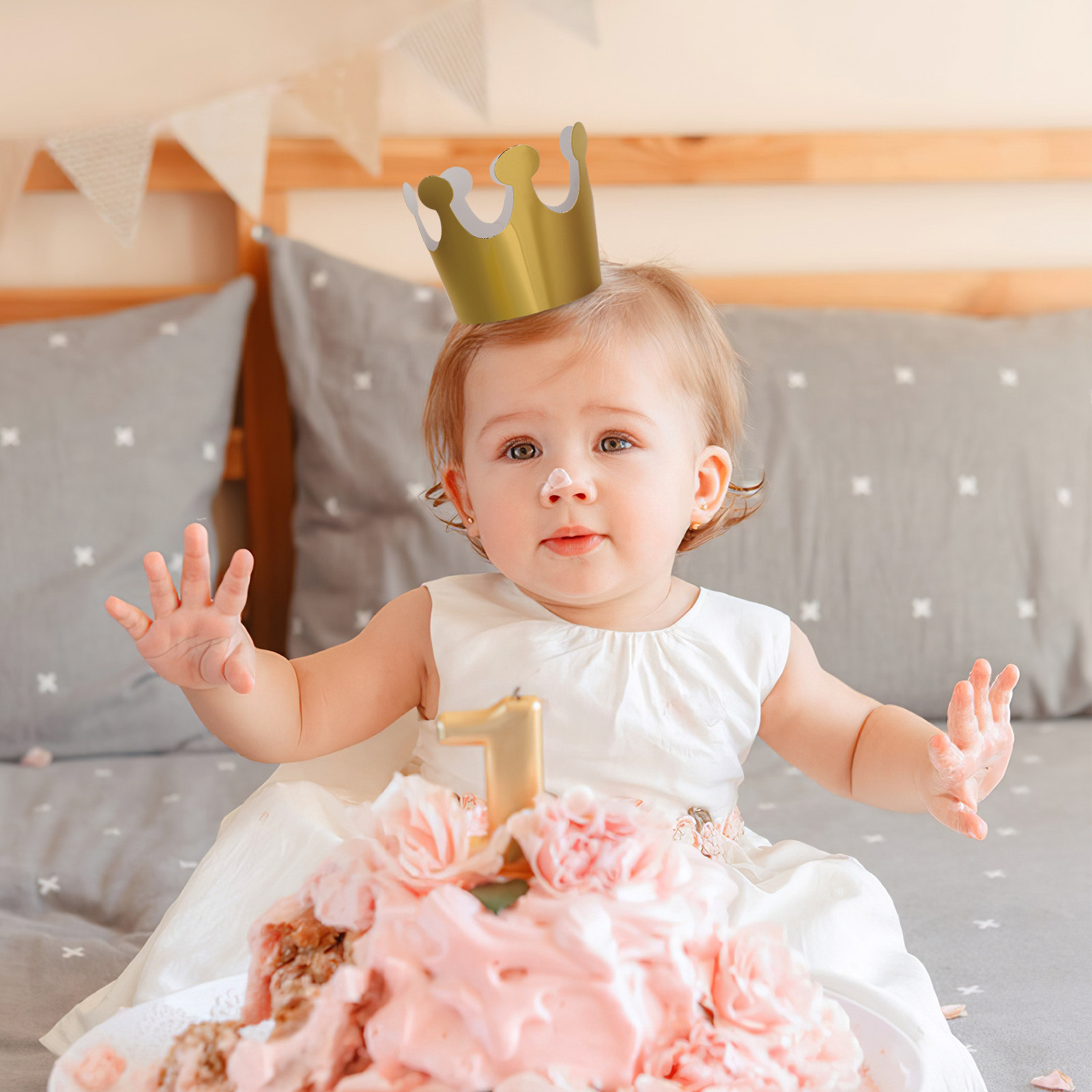 1Set Birthday Party Decoration - Party Hat Cone reseña y precio
