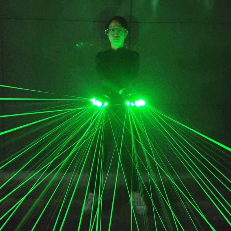 RGB Laser Gloves with 7 Laser  - Event Party Dj reseña y precio