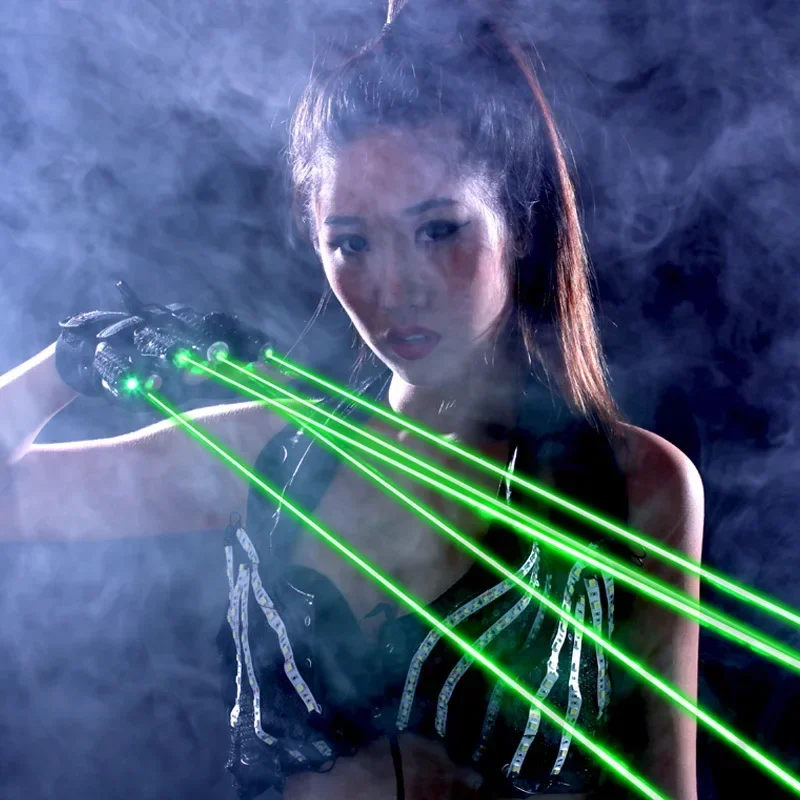 RGB Laser Gloves with 7 Laser  - Event Party Dj reseña y precio