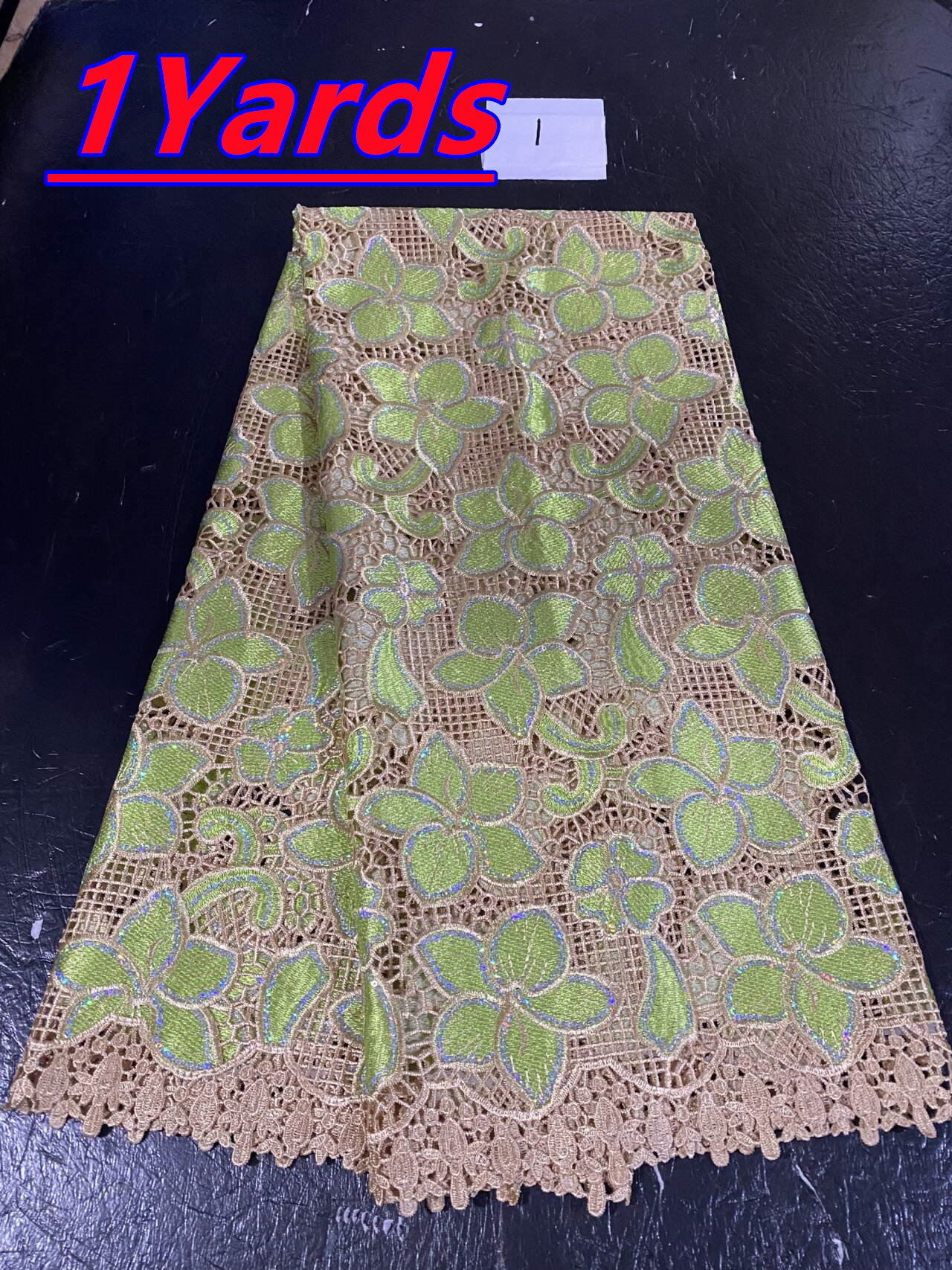 African Sequins Lace Fabrics F - Glitter Tablecloth reseña y precio