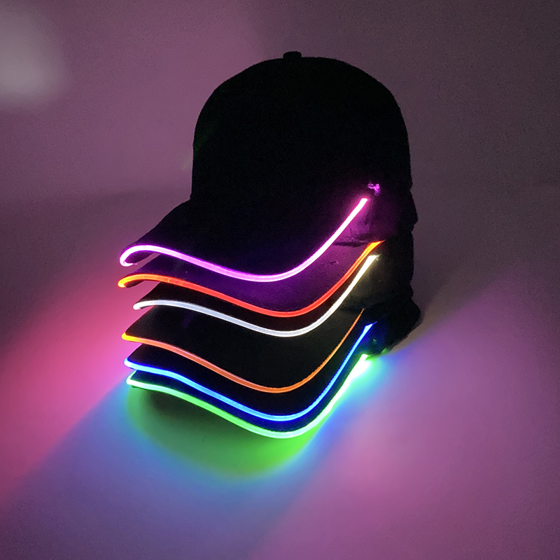 LED Light up Baseball Hat Flas - Cotton Candy Cone reseña y precio