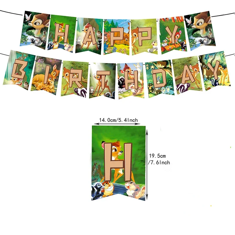 Bambi Forest Pet Deer Birthday - Supply Event reseña y precio