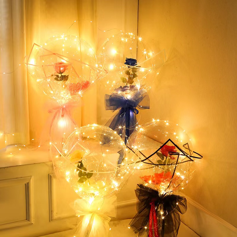 LED Luminous Balloon Rose Bouq - Led Balloon Light reseña y precio
