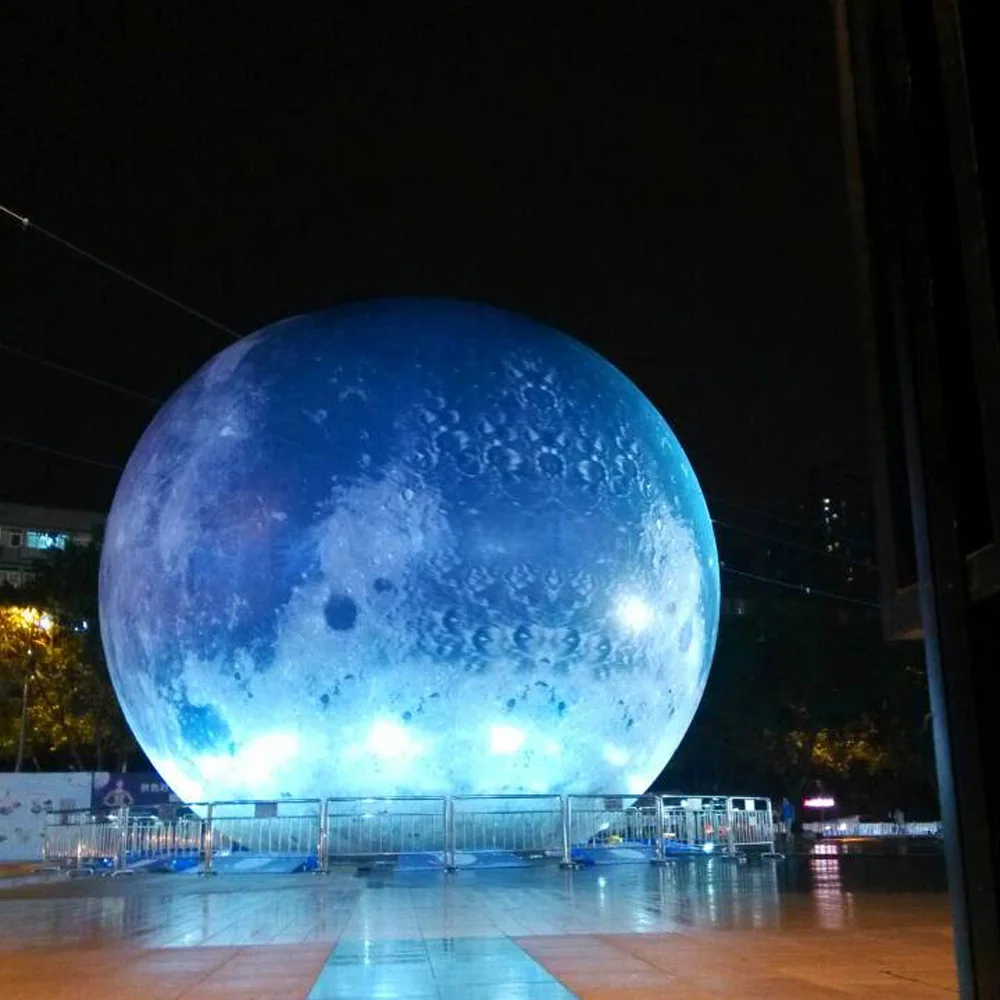 Giant Inflatable Blue Moon Bal - Led Balloon Light reseña y precio