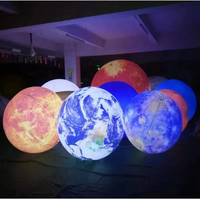 Giant Inflatable Blue Moon Bal - Led Balloon Light reseña y precio