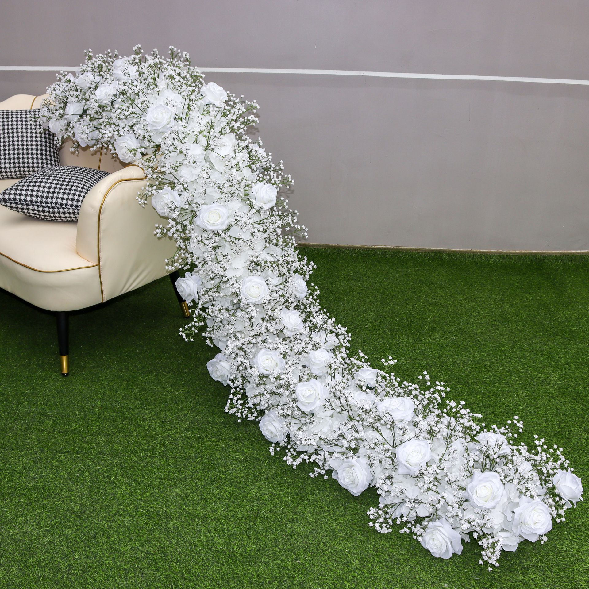 Uflower Luxury Artificial Flow - Flower Wall Panel reseña y precio