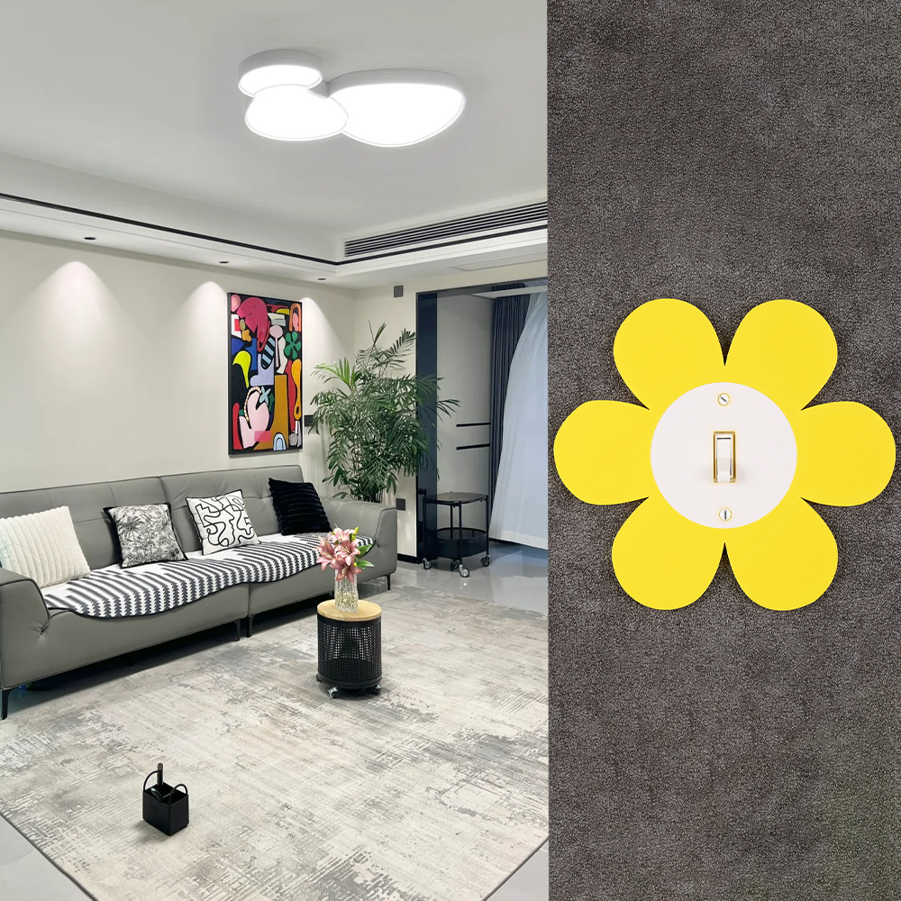 Cross-border Flower-shaped Swi - Flower Wall Panel reseña y precio