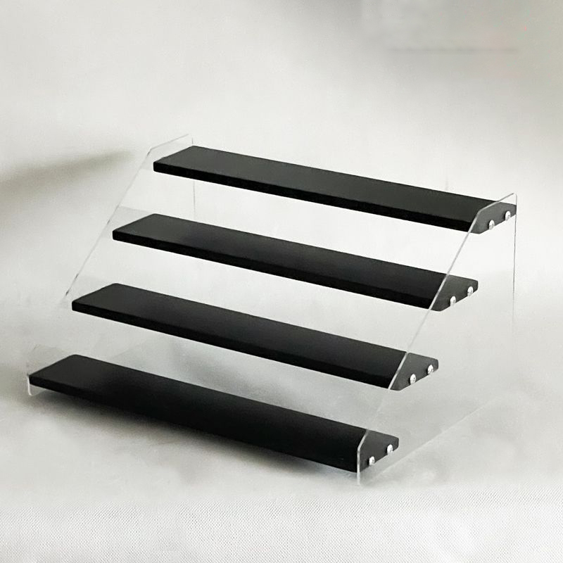 1-7 Step Acrylic Wood Display  - Cupcake Stand Tier reseña y precio