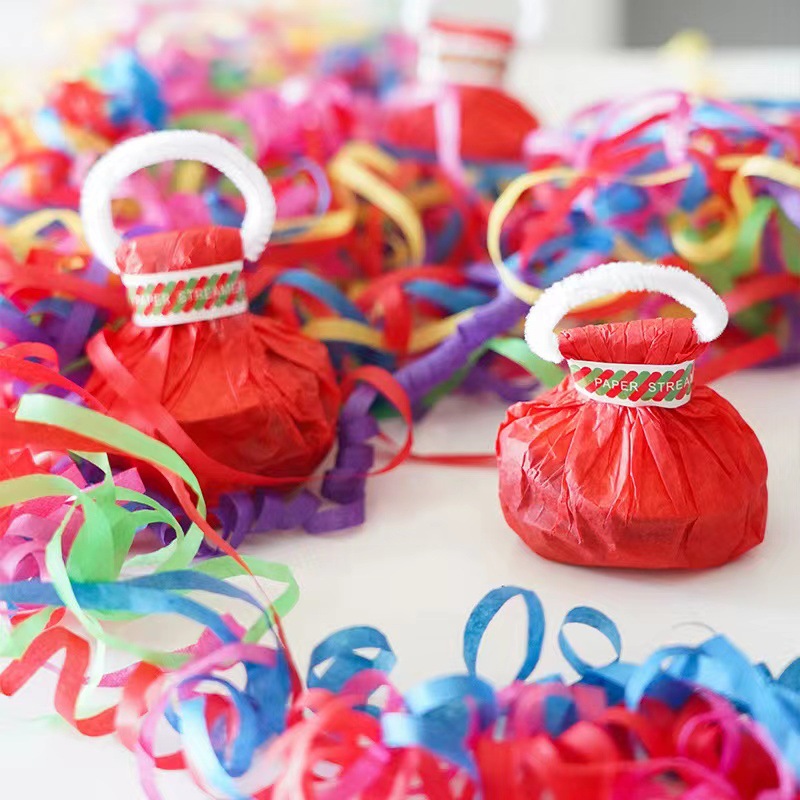 5-20pc Colorful Hand Throw Str - Confetti Cannon Tube reseña y precio