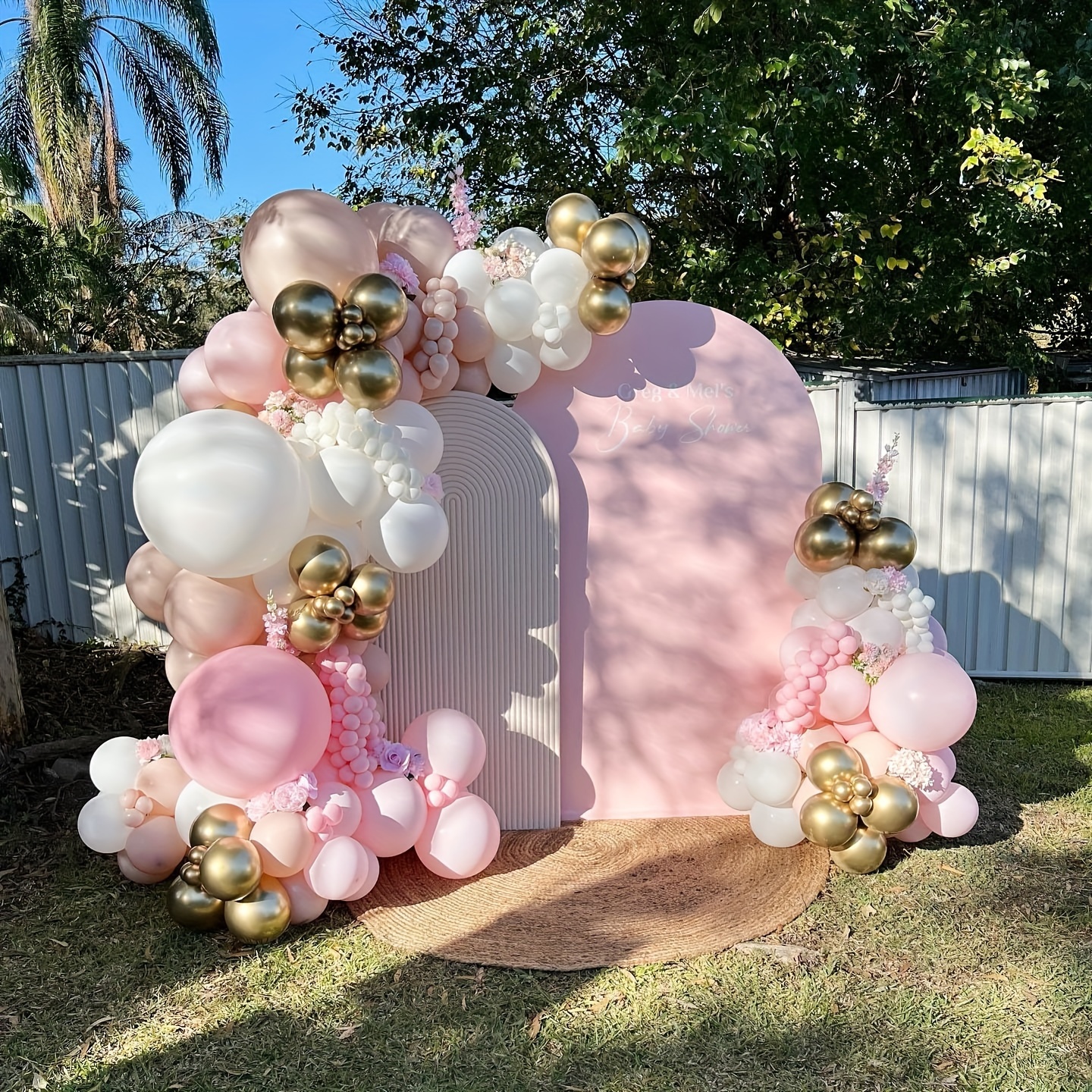 125pcs Pink & White Balloon Ar - Balloon Arch Kit reseña y precio