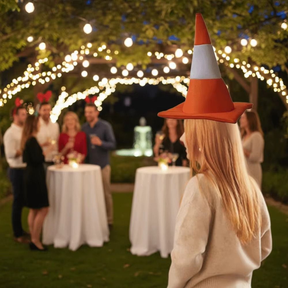 Funny Foldable Design Traffic  - Party Hat Cone reseña y precio