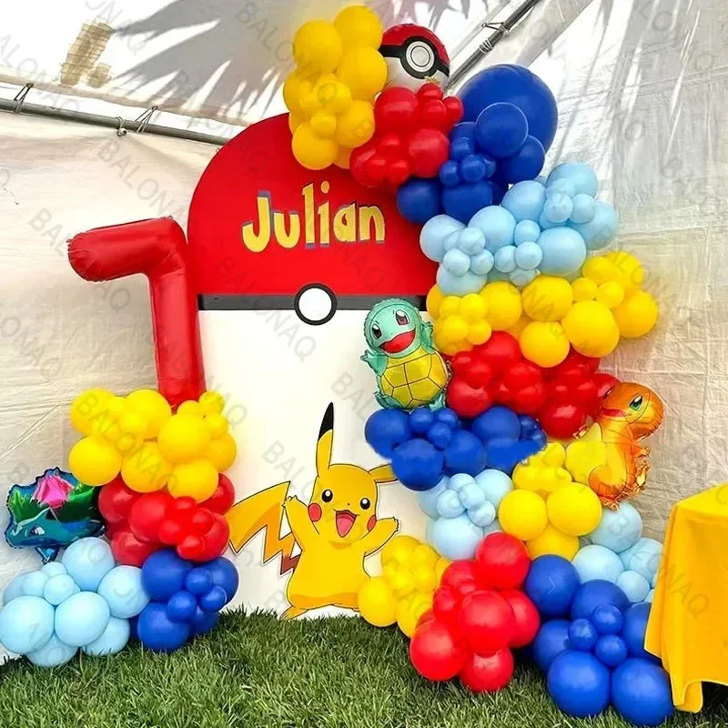 128pcs Pokemon Party Balloons  - Balloon Arch Kit reseña y precio