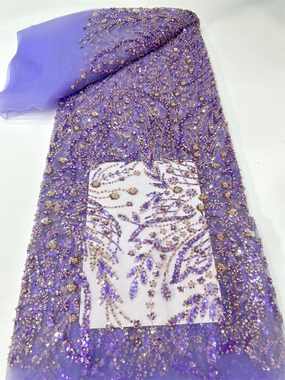 African Luxury French Beaded L - Glitter Tablecloth reseña y precio