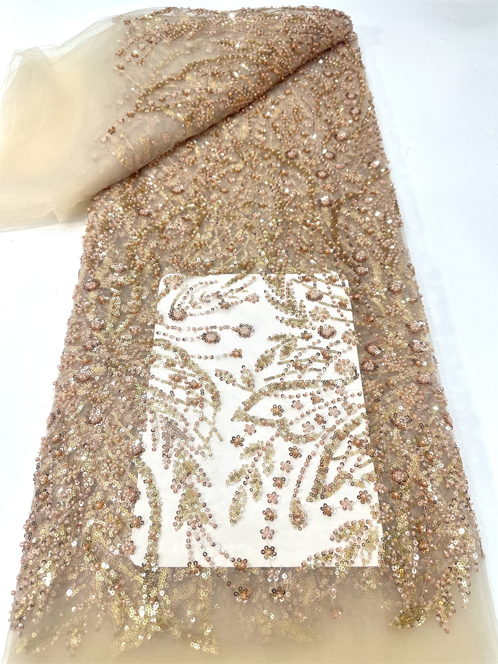 African Luxury French Beaded L - Glitter Tablecloth reseña y precio