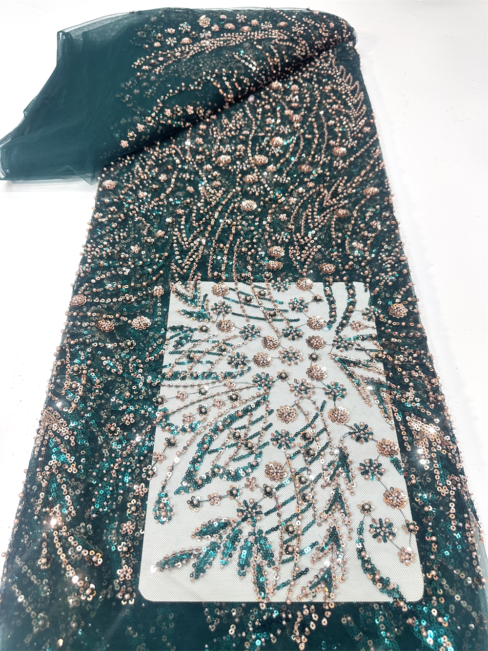 African Luxury French Beaded L - Glitter Tablecloth reseña y precio