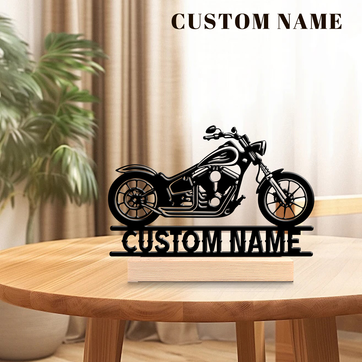 1Pc Csutom Name Road Motorbike - Eve Party reseña y precio