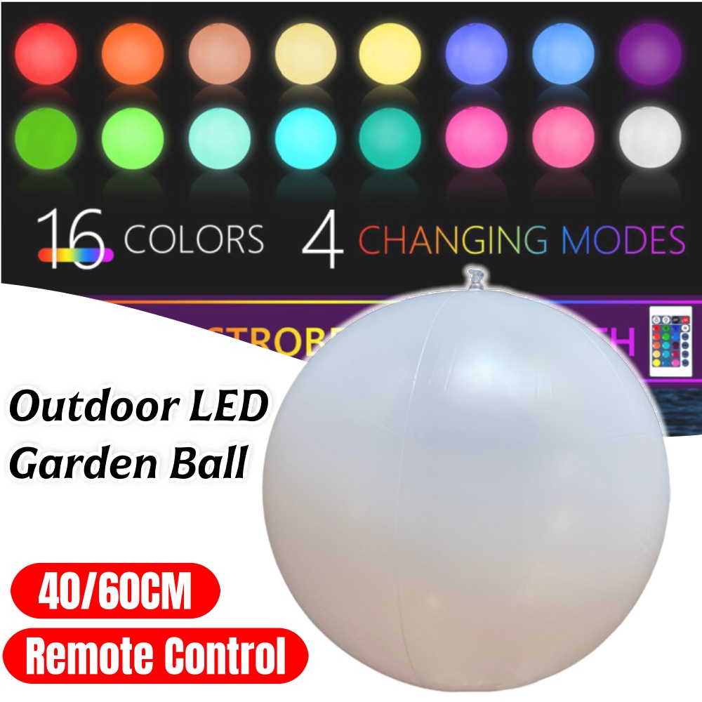 40/60CM Luminous Beach Ball Li - Led Balloon Light reseña y precio